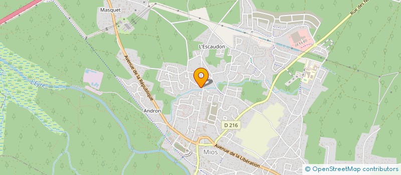 localisation de l'entreprise BASSIN'BRASS  MIOS