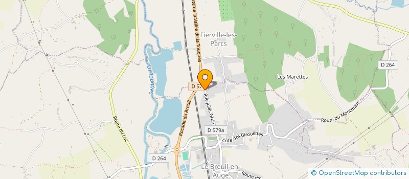 localisation de l'entreprise BASSIN CONCEPT à LE BREUIL-EN-AUGE