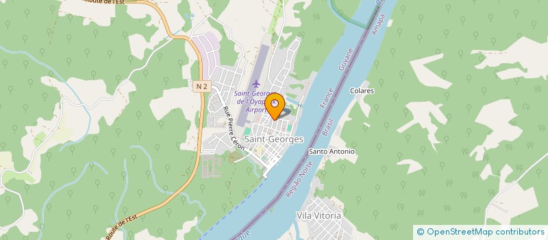 localisation de l'entreprise BASSIN DE L'OYAPOCK à SAINT-GEORGES