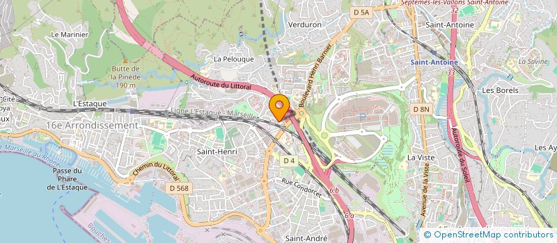 localisation de l'entreprise BASSIN DE SEON CA DEPEND DE NOUS à MARSEILLE