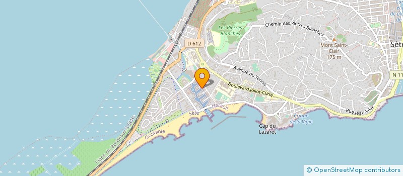 localisation de l'entreprise BASSIN DE THAU DIAGNOSTICS IMMOBILIERS à SETE