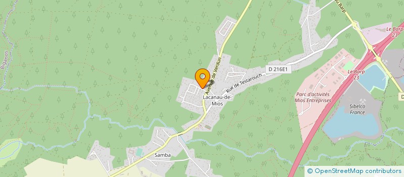 localisation de l'entreprise BASSIN PAYSAGES  MARCHEPRIME