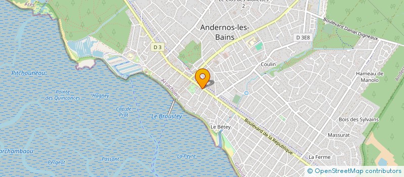localisation de l'entreprise BASSIN SAVEURS à ANDERNOS-LES-BAINS