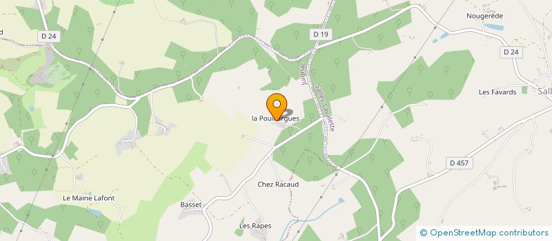 localisation de l'entreprise BASSINAUD PLAYERS  JUIGNAC