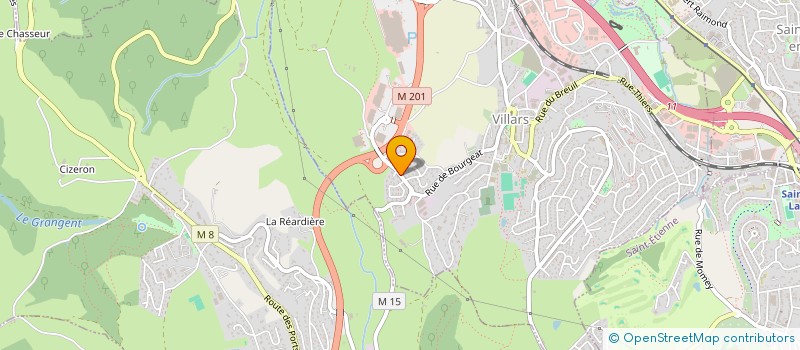 localisation de l'entreprise BASSON JEAN PAUL ET MARIE FRANCOISE  VILLARS