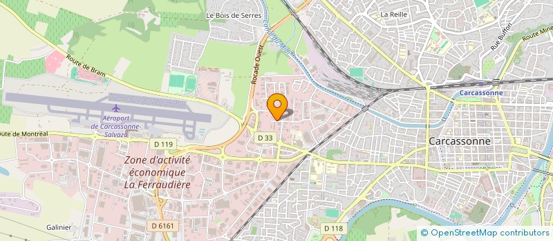 localisation de l'entreprise BASSOS IMMOBILIER à CARCASSONNE