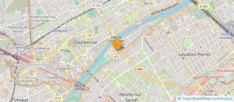 localisation de l'entreprise BASSOT ET PERE  CHATOU