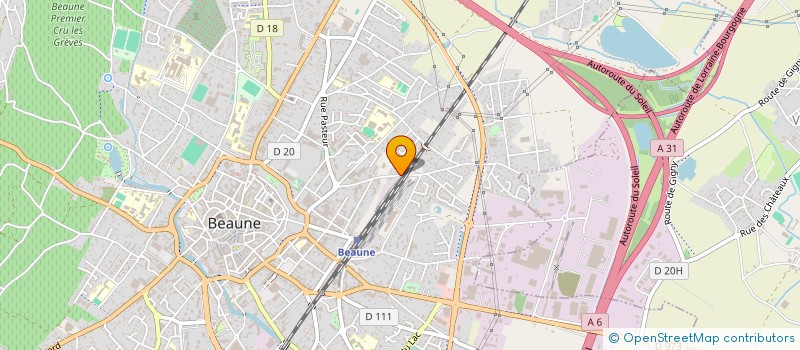 localisation de l'entreprise BASSOT ETABLISSEMENTS à BEAUNE