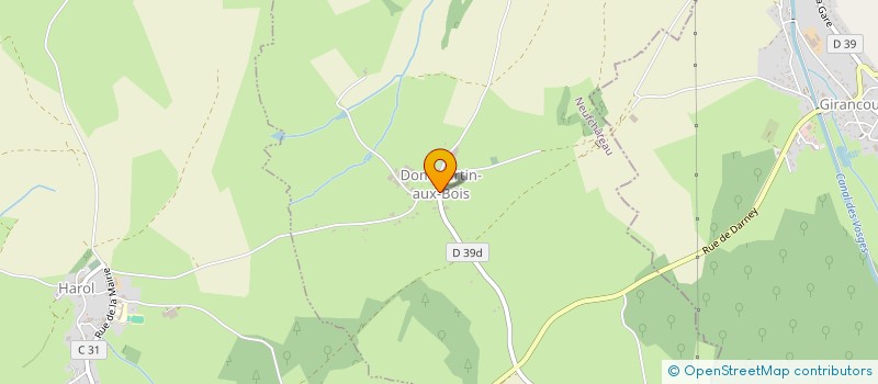 localisation de l'entreprise BASSOT-G  DOMMARTIN-AUX-BOIS