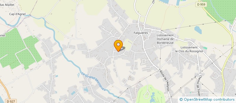 localisation de l'entreprise BASSOUL DISTRIBUTION MENUISERIE  MONTAUBAN