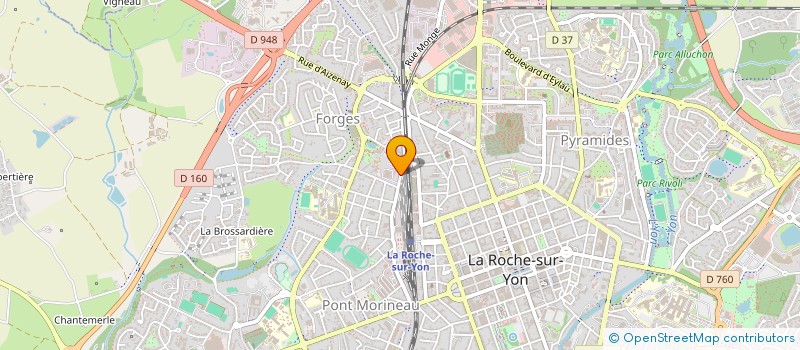 localisation de l'entreprise BASSTEK  LA ROCHE-SUR-YON