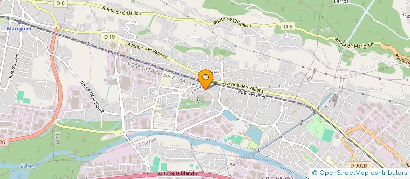 localisation de l'entreprise BASSY IMMOBILIER  THYEZ