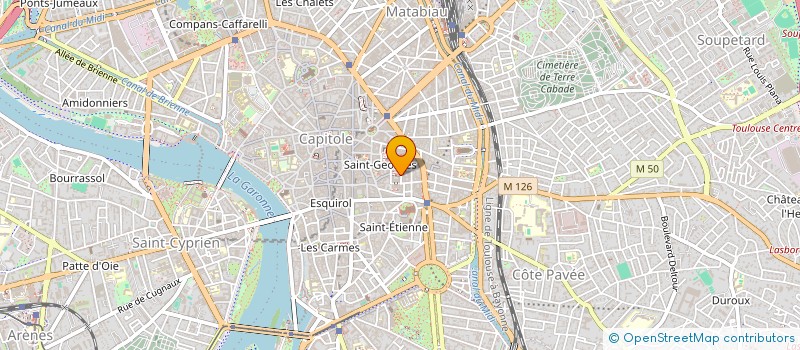 localisation de l'entreprise BAST PARTICIPATIONS  TOULOUSE