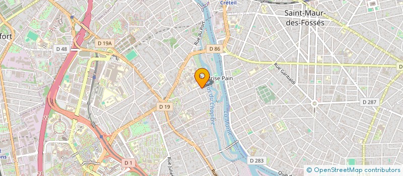 localisation de l'entreprise BASTA COSI à CRETEIL