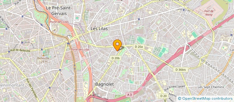 localisation de l'entreprise BASTALAUR à BAGNOLET