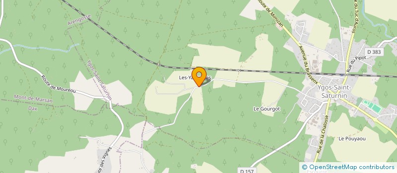 localisation de l'entreprise BASTALBEA  YGOS-SAINT-SATURNIN