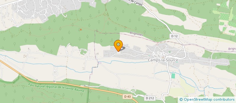 localisation de l'entreprise BASTAMAND  CAMPS-LA-SOURCE