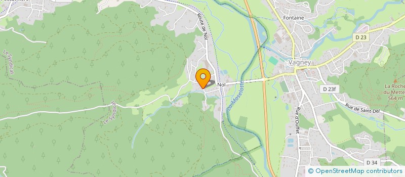 localisation de l'entreprise BASTAN  LE SYNDICAT