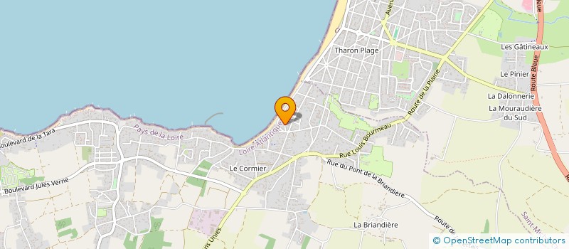 localisation de l'entreprise BASTARD à LA PLAINE-SUR-MER