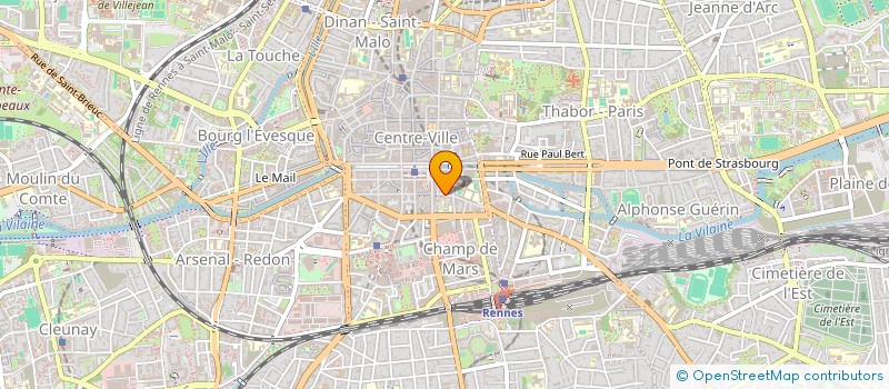 localisation de l'entreprise BASTARD  RENNES