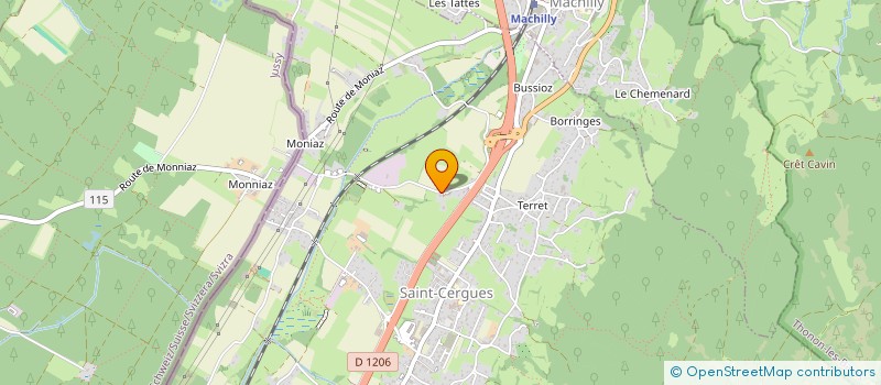 localisation de l'entreprise BASTARD FRERES à SAINT-CERGUES
