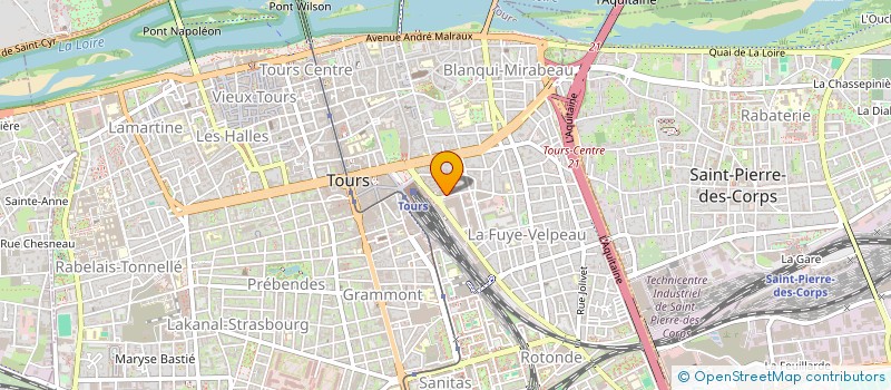 localisation de l'entreprise BASTARD-HAUTREUX  TOURS