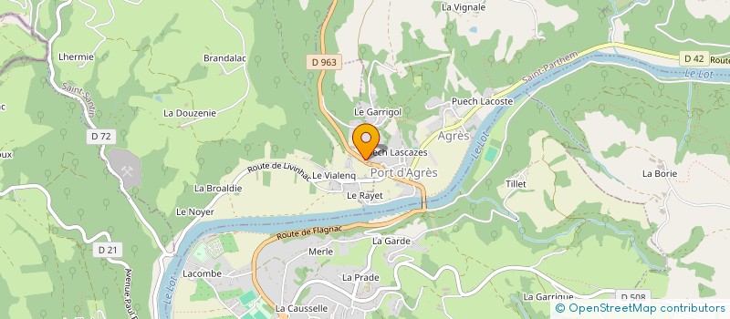 localisation de l'entreprise BASTAYRIE  SAINT-PARTHEM