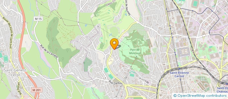 localisation de l'entreprise BASTE IMMO  SAINT-ETIENNE