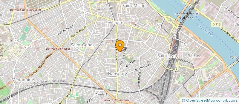 localisation de l'entreprise BASTECO  BORDEAUX