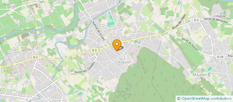 localisation de l'entreprise BASTED  ROBION