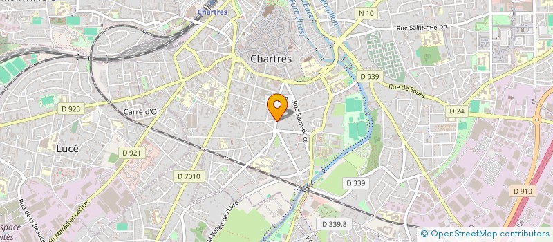 localisation de l'entreprise BASTET à CHARTRES