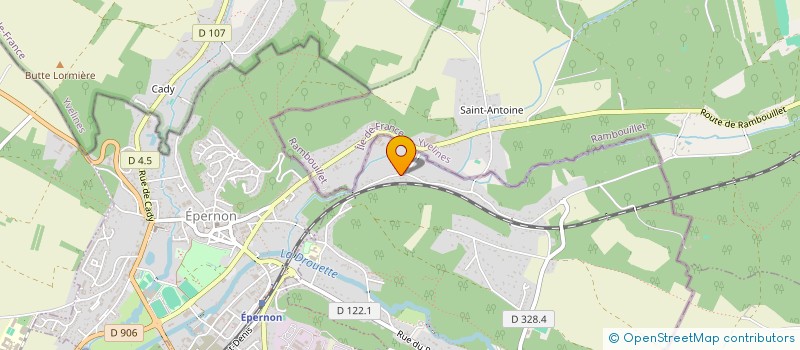 localisation de l'entreprise BASTHUB à DROUE-SUR-DROUETTE