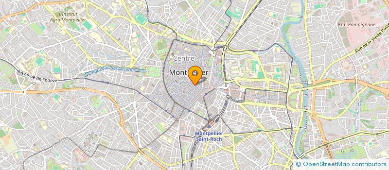 localisation de l'entreprise BASTHUR à MONTPELLIER