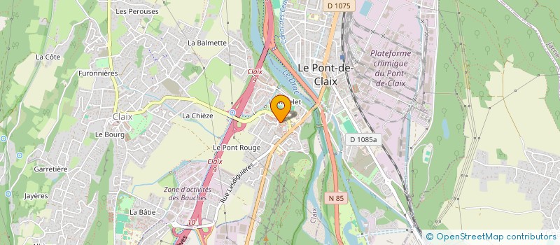 localisation de l'entreprise BASTI  CLAIX