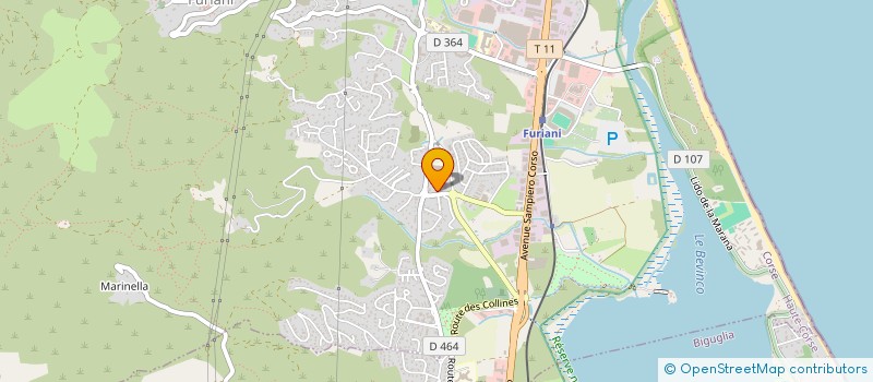 localisation de l'entreprise BASTIA PRESTIMMO à FURIANI
