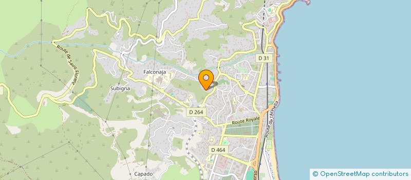 localisation de l'entreprise BASTIAISE DE FABRICATION DE PATES ALIMENTAIRES à BASTIA