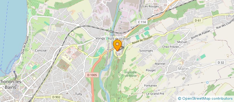 localisation de l'entreprise BASTIAN FITNESS  MARIN