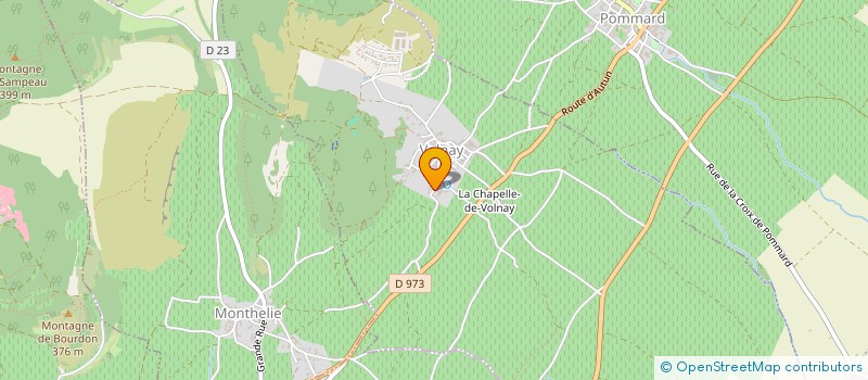 localisation de l'entreprise BASTIAN WOLBER à VOLNAY