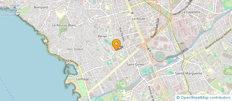 localisation de l'entreprise BASTIANI & BENSAID à MARSEILLE