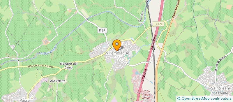 localisation de l'entreprise BASTIANI MECANIQUE NAUTIQUE  VILLEMOLAQUE