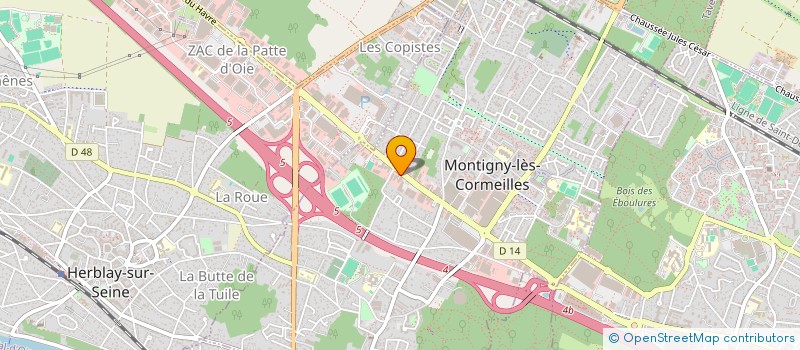 localisation de l'entreprise BASTIBUK à MONTIGNY-LES-CORMEILLES