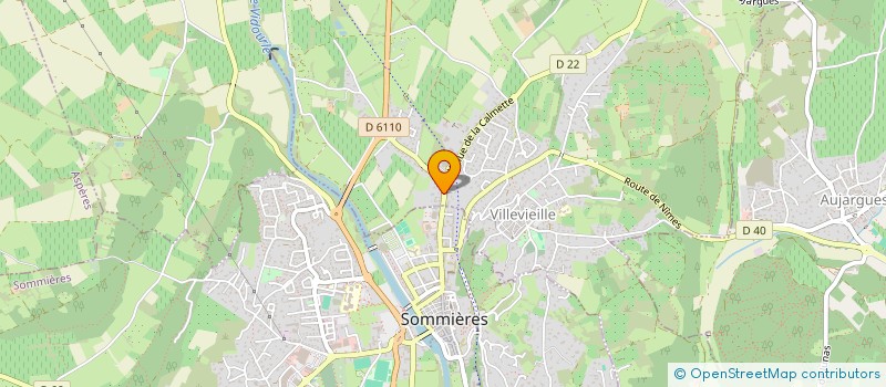 localisation de l'entreprise BASTID HOLDING  AUJARGUES