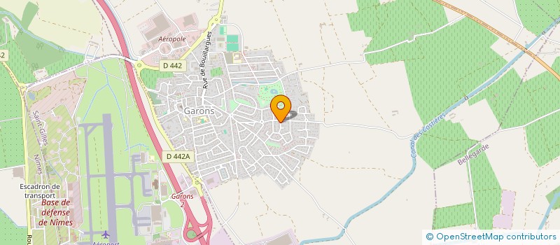 localisation de l'entreprise BASTIDA ARJK  GARONS