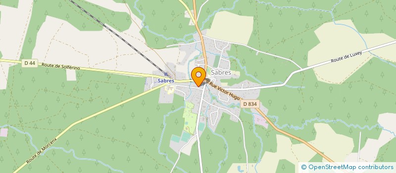 localisation de l'entreprise BASTIDA HUSTA SARLU à SABRES