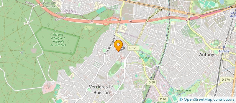 localisation de l'entreprise BASTIDA SAINT LOUP à VERRIERES-LE-BUISSON