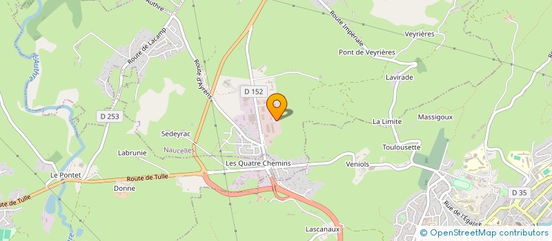 localisation de l'entreprise BASTIDE à NAUCELLES