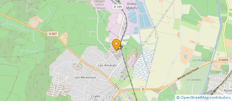 localisation de l'entreprise BASTIDE à NARBONNE