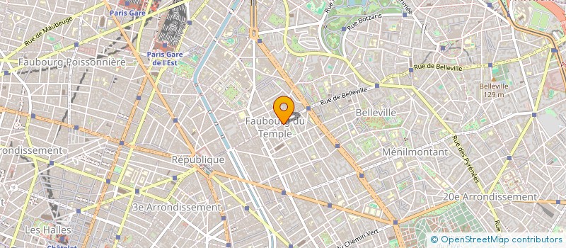 localisation de l'entreprise BASTIDE BASTIDE ET BASTIDE à PARIS