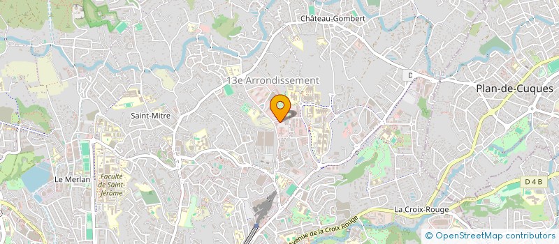 localisation de l'entreprise BASTIDE BLANCHE à MARSEILLE