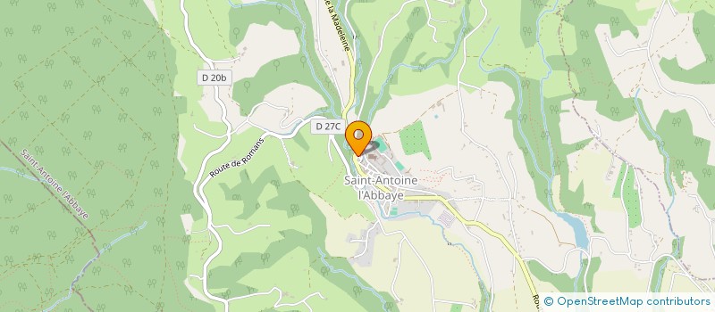 localisation de l'entreprise BASTIDE DES ANGES D'UCHAUX  BOLLENE